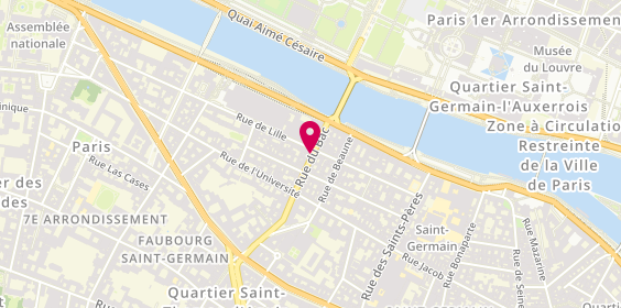 Plan de Sg, 8 Rue du Bac, 75007 Paris