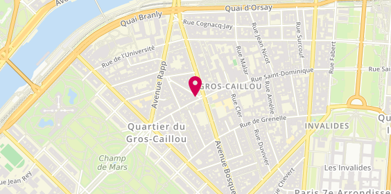 Plan de Sg, 106 Rue Saint-Dominique, 75007 Paris