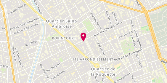 Plan de Crédit Mutuel, 15 Avenue Parmentier, 75011 Paris