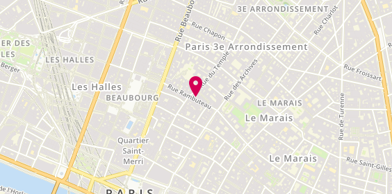 Plan de LCL, 14 Rue Rambuteau, 75003 Paris