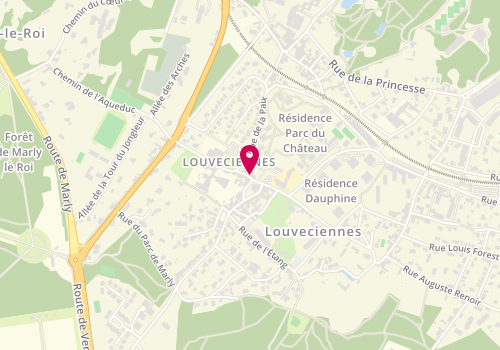 Plan de Société Générale, 16 Rue General Leclerc, 78430 Louveciennes