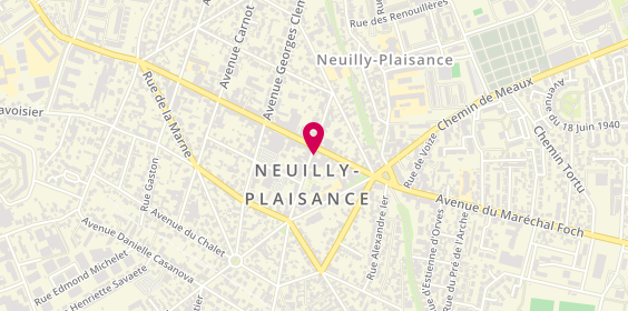Plan de Sg, 14 Rue du Général de Gaulle, 93360 Neuilly-Plaisance