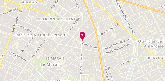 Plan de Sg, 94 Rue de Turenne, 75003 Paris