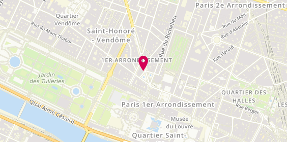 Plan de Crédit Mutuel, 1 avenue de l'Opéra, 75001 Paris