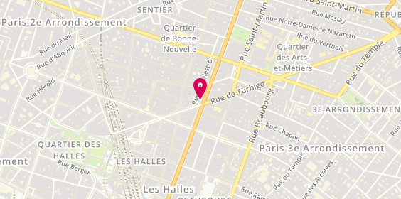 Plan de Bnp Paribas, 81 Boulevard de Sébastopol, 75002 Paris