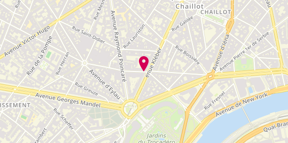 Plan de Sg, 108 avenue Kléber, 75116 Paris