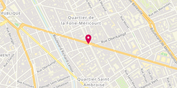 Plan de Sg, 48 avenue de la République, 75011 Paris