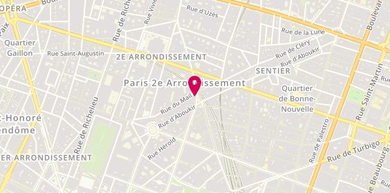 Plan de HSBC Fr Paris Louvre, 37 Rue du Louvre, 75002 Paris