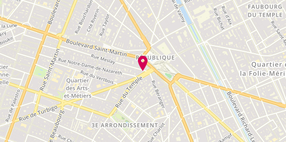 Plan de Sg, 205 Rue du Temple, 75003 Paris