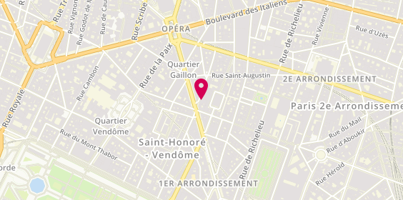 Plan de Cic, 4 Rue Gaillon, 75002 Paris