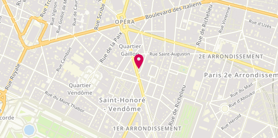 Plan de Banque BCP Paris Opéra, 30 avenue de l'Opéra, 75002 Paris