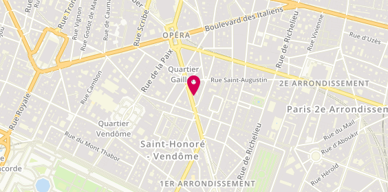 Plan de LCL, 32 avenue de l'Opéra, 75002 Paris