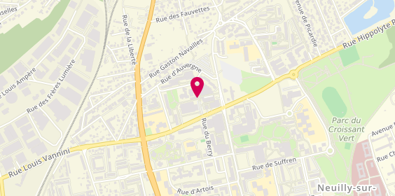 Plan de Sg, Centre Commercial 
Rue des Fauvettes, 93330 Neuilly-sur-Marne