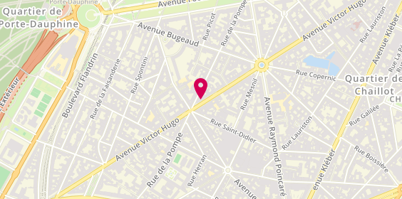 Plan de Crédit Mutuel, 116 avenue Victor Hugo, 75116 Paris