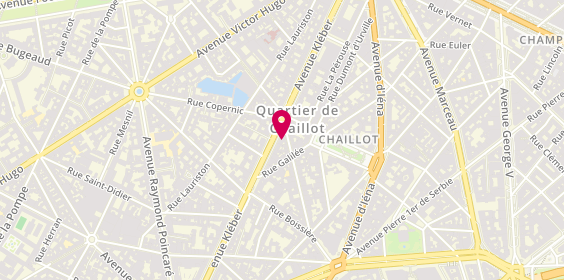 Plan de Sg, 43 avenue Kléber, 75116 Paris