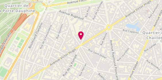 Plan de Banque BCP Paris Trocadéro, 145 Rue de la Pompe, 75116 Paris