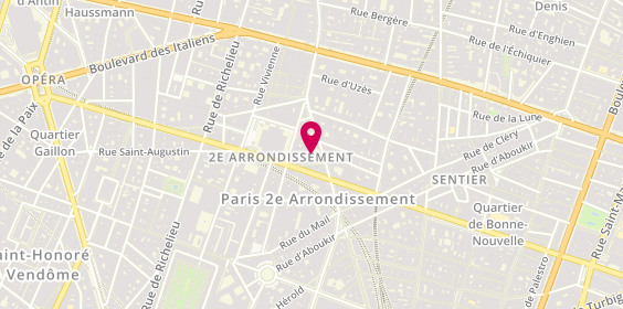 Plan de SOCFIM Société Centrale Pour le Financement Immobilier, 115 Rue Montmartre, 75002 Paris