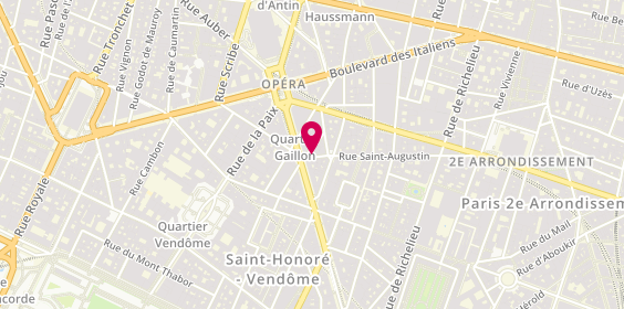 Plan de Crédit Agricole, 14 Rue d'Antin, 75002 Paris