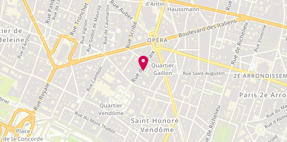 Plan de Binck.fr Binck Binckbank Saxo Banque, 10 Rue de la Paix, 75002 Paris