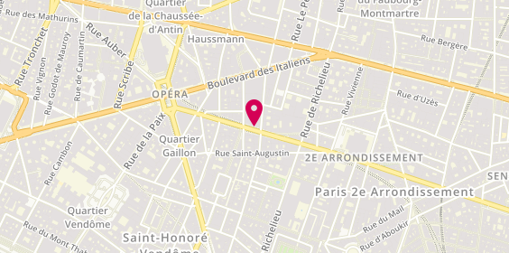 Plan de Intesa Sanpaolo S.P.A - Succursale de Paris, 18 Rue du 4 Septembre, 75002 Paris