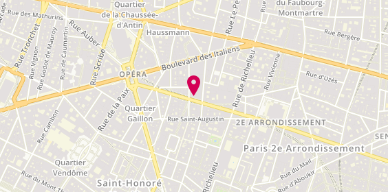 Plan de MUFG Bank Paris Branch, 18 Rue du 4 Septembre, 75002 Paris