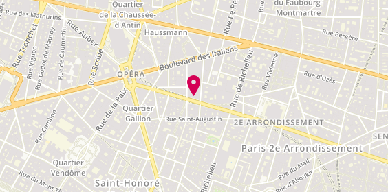 Plan de Lch.clearnet Sa et Lch Sa, 18 Rue du 4 Septembre, 75002 Paris