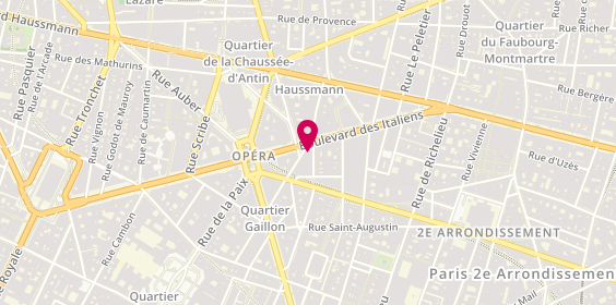 Plan de 26 A 34 Rue Louis le Grand, 31 Boulevard des Italiens, 75002 Paris