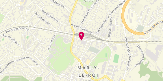 Plan de BNP Paribas - Marly le Roi, 8 Rue Carnot, 78160 Marly-le-Roi