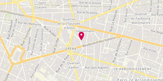 Plan de BIAT France, 6 Rue de la Chau. d'Antin, 75009 Paris