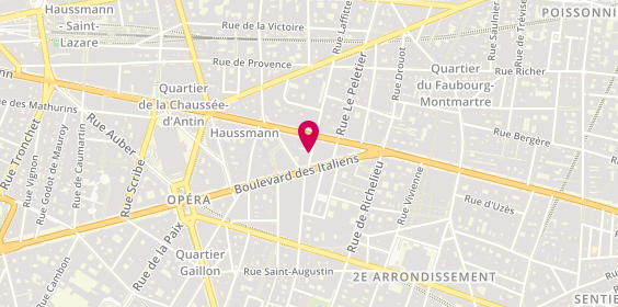 Plan de BNP Equities France, 3 Rue Laffitte, 75009 Paris