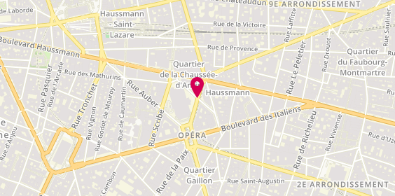 Plan de Sg - Paris Haussmann (0301.7), Jacques Rouche, 75009 Paris