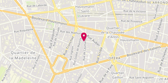 Plan de Caixa Geral de Depósitos, 37 Rue de Caumartin, 75009 Paris