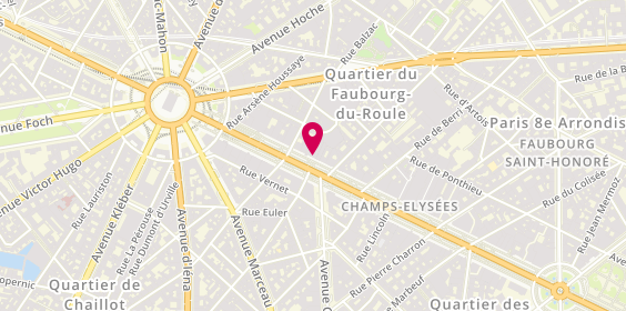 Plan de Crédit Mutuel Arkéa, 118 Avenue Champs Elysées, 75008 Paris
