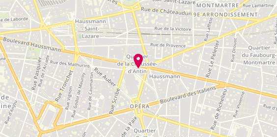 Plan de Genegis 1, 29 Boulevard Haussmann, 75009 Paris