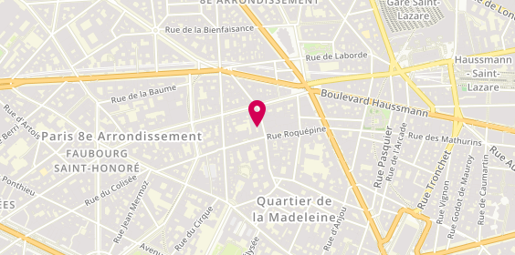 Plan de Socamett, 2 Rue de Penthièvre, 75008 Paris
