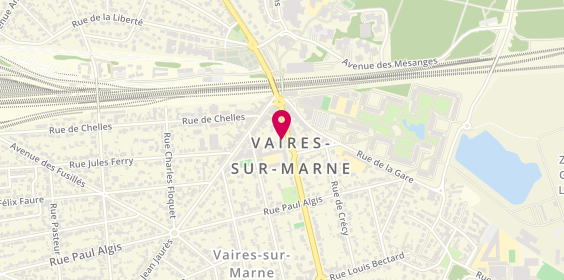Plan de BRED-Banque Populaire, Résidence Saint James
20 Boulevard de Lorraine, 77360 Vaires-sur-Marne