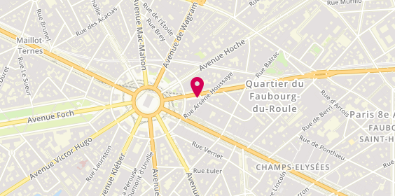 Plan de Bred - Champs Elysees, 43 avenue de Friedland, 75008 Paris