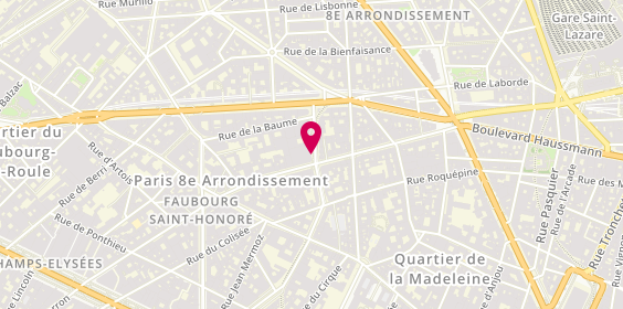 Plan de Monte Paschi Banque, 1 avenue Percier, 75008 Paris