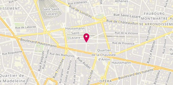 Plan de Sg - Drif Nord, 3eme Etage
94 Rue de Provence, 75009 Paris