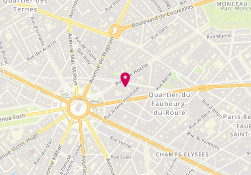 Plan de Sfs France, 9 Rue Beaujon, 75008 Paris