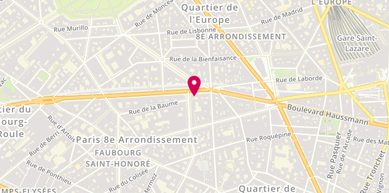 Plan de Banque Neuflize Obc, 121 Boulevard Haussmann, 75008 Paris