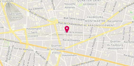 Plan de Banque Hottinguer, 63 Rue de la Victoire, 75009 Paris