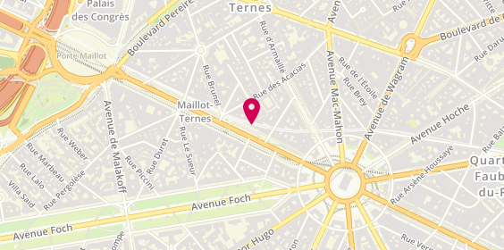 Plan de BNP Paribas - Paris Avenue Grande Armee, 24 avenue de la Grande Armée, 75017 Paris