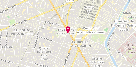 Plan de LCL Banque et assurance, 77 Boulevard de Magenta, 75010 Paris