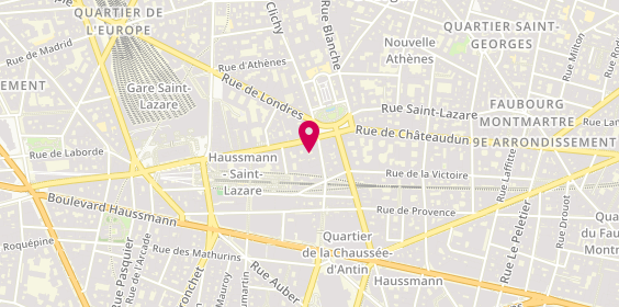 Plan de LCL Banque Privée, 31 Rue de Mogador, 75009 Paris