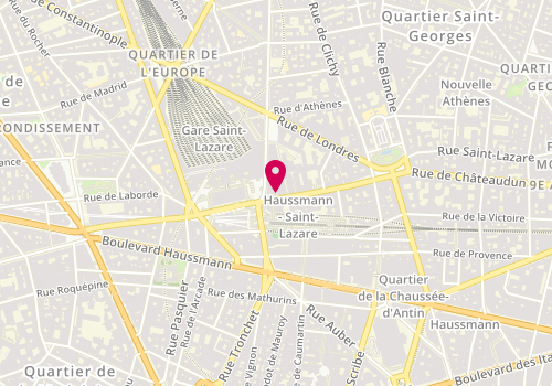 Plan de Caisse d'Epargne et de Prévoyance Ile de France, 100 Rue Saint-Lazare, 75009 Paris