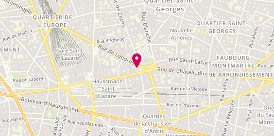 Plan de BNP Paribas - Paris Trinite, 1 place d'Estienne d'Orves, 75009 Paris