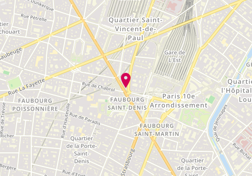 Plan de MACIF Assurances, 86 Boulevard de Magenta, 75010 Paris