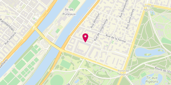 Plan de Sg, 9 Rue Ernest Deloison, 92200 Neuilly-sur-Seine