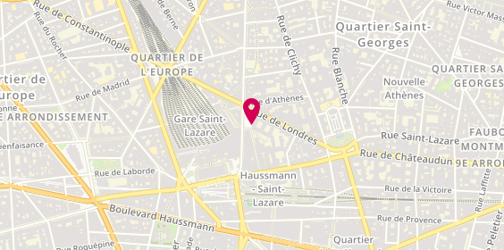 Plan de Services de l'Acpr, 4 Place Budapest, 75009 Paris